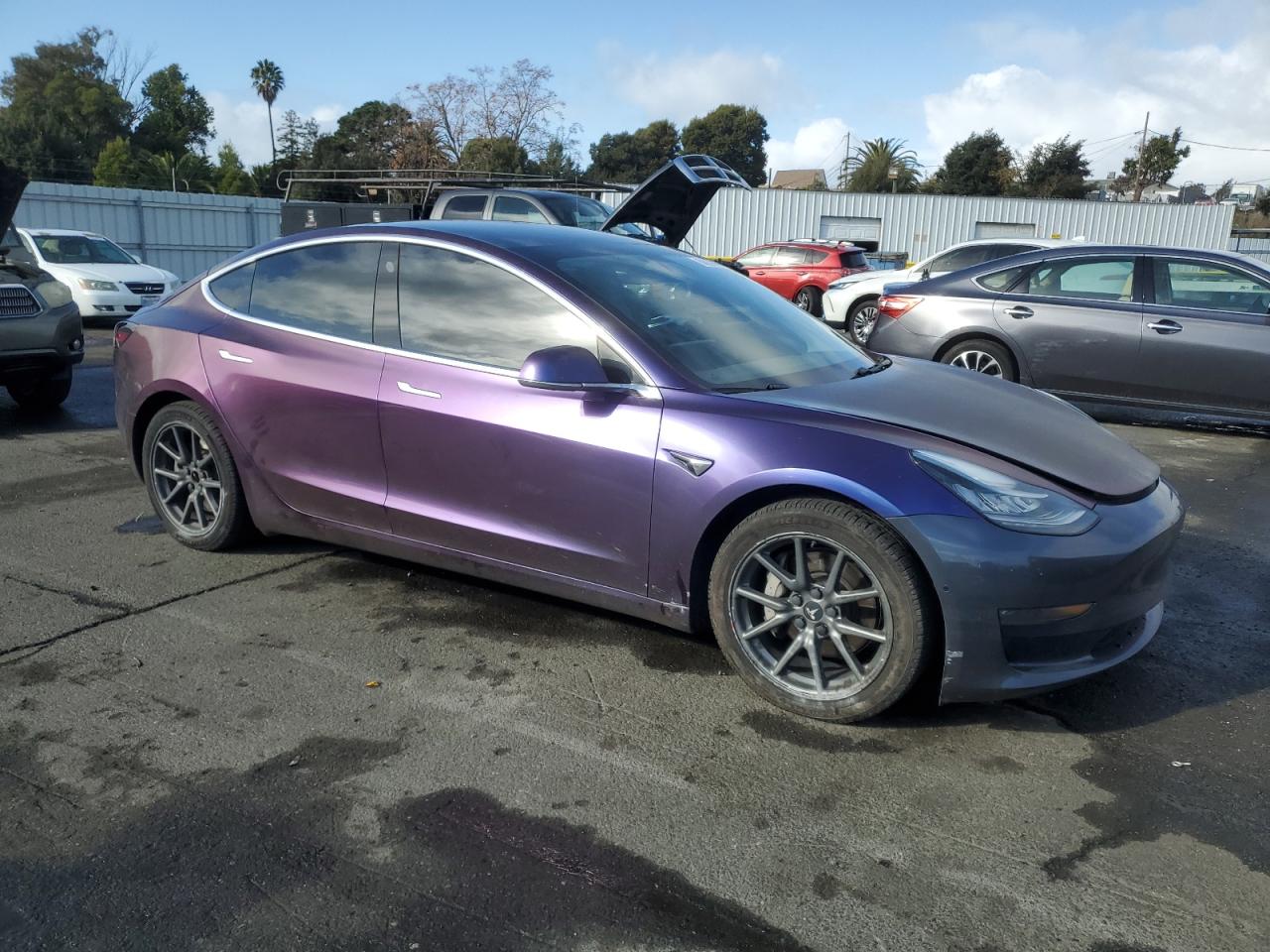 VIN 5YJ3E1EB3KF451975 2019 TESLA MODEL 3 no.4