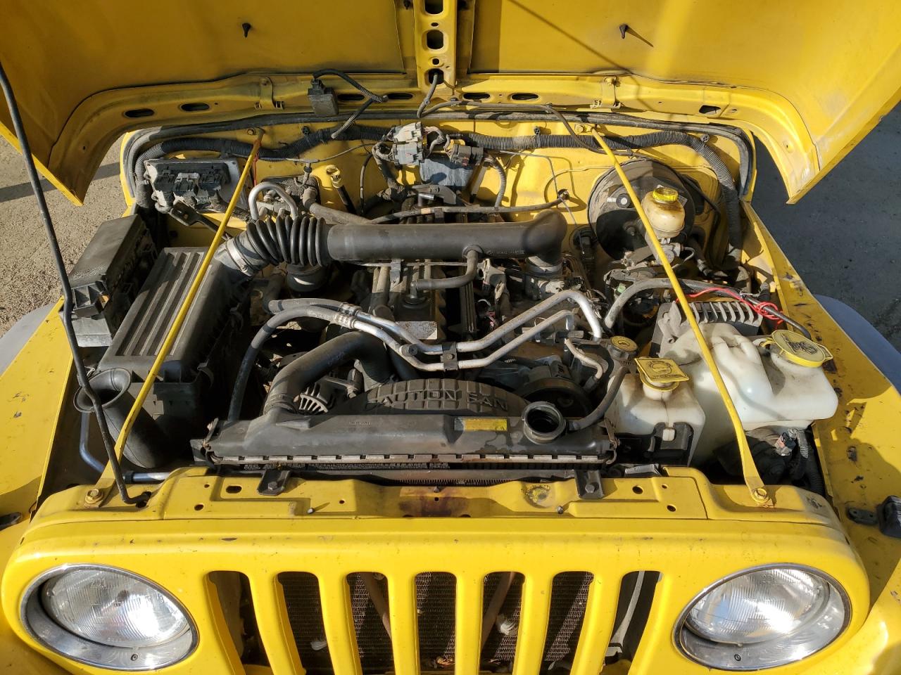 2004 Jeep Wrangler X VIN: 1J4FA39S54P746125 Lot: 82713424