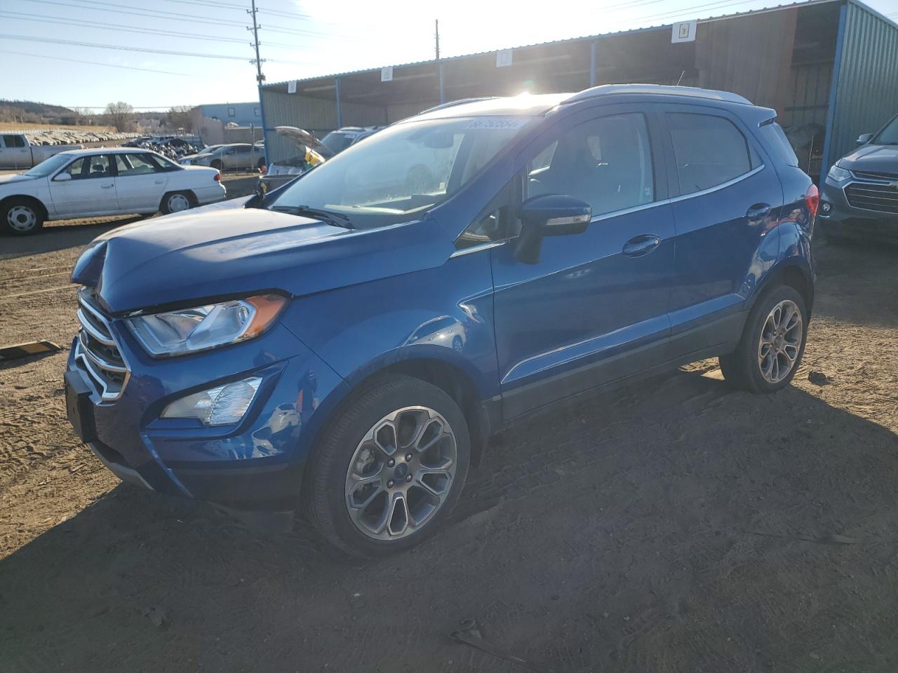 2020 Ford Ecosport Titanium VIN: MAJ6S3KL2LC392341 Lot: 86752554