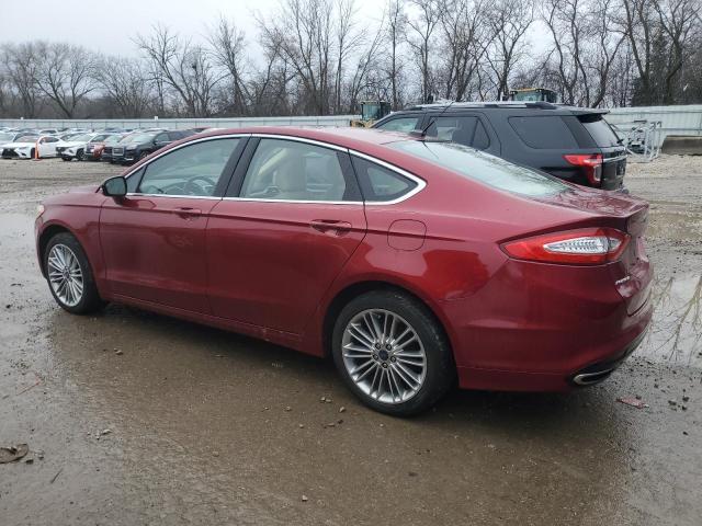 Sedans FORD FUSION 2016 Czerwony