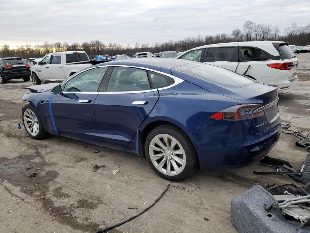  TESLA MODEL S 2017 Синий