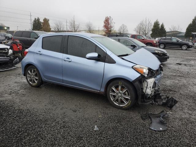  TOYOTA YARIS 2014 Turquoise