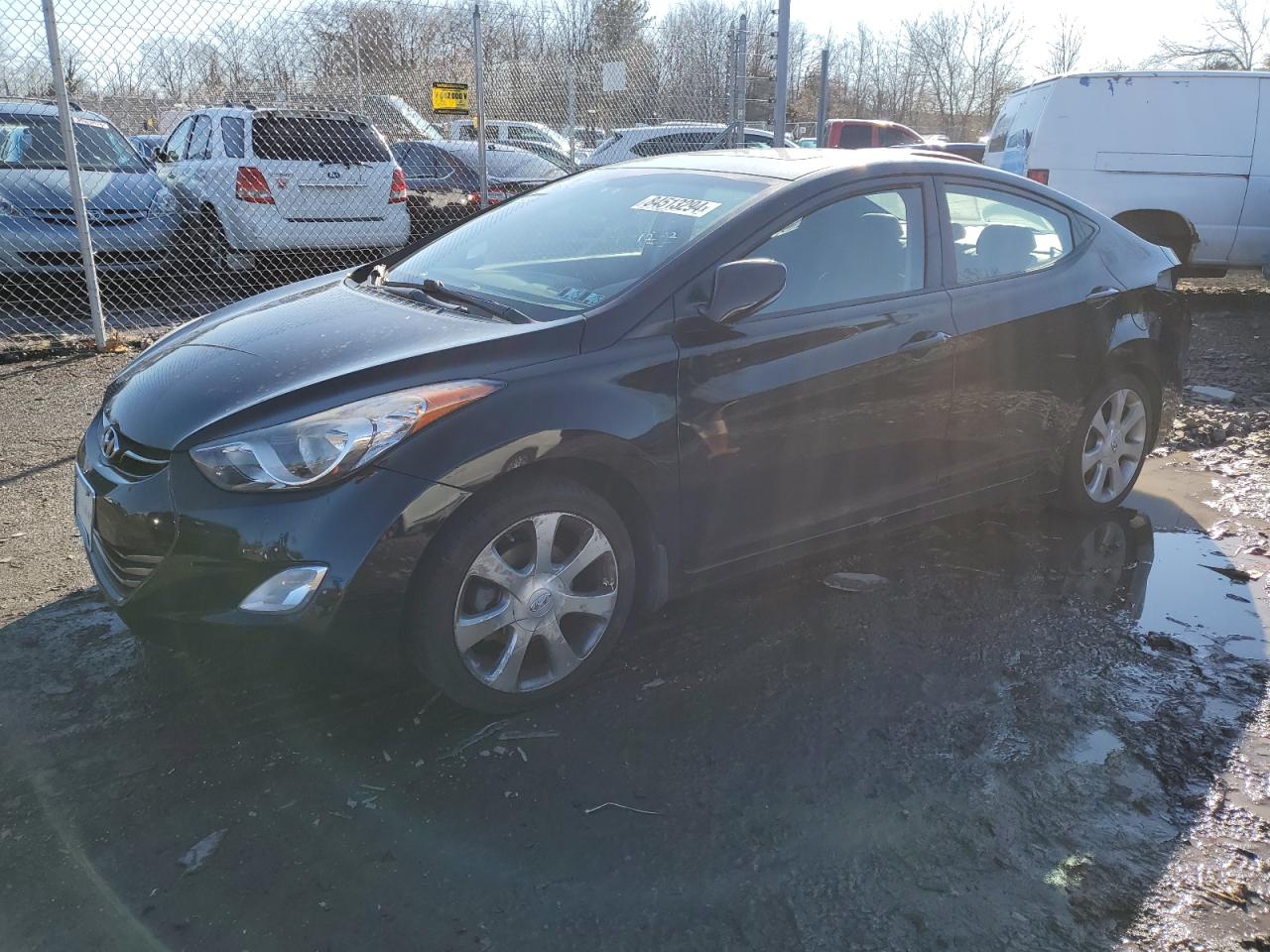 VIN KMHDH4AE9DU539027 2013 HYUNDAI ELANTRA no.1