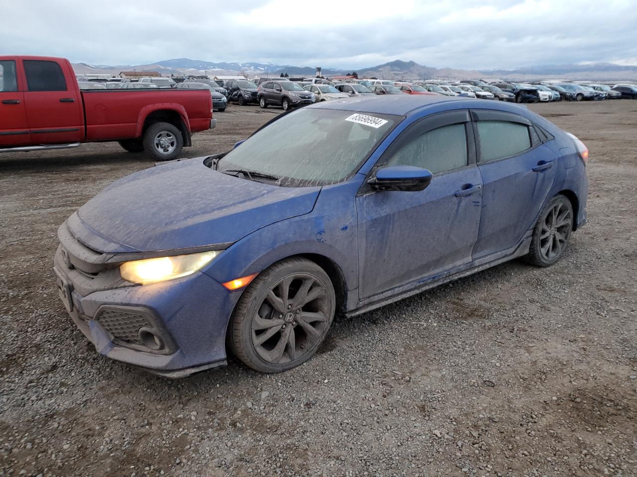 2017 Honda Civic Sport zu verkaufen in Helena, MT - Side