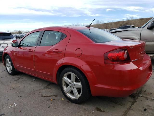  DODGE AVENGER 2013 Червоний