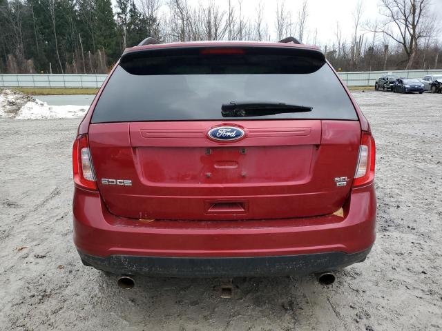  FORD EDGE 2014 Czerwony