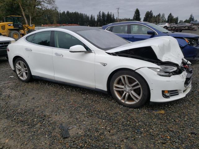  TESLA MODEL S 2013 Білий