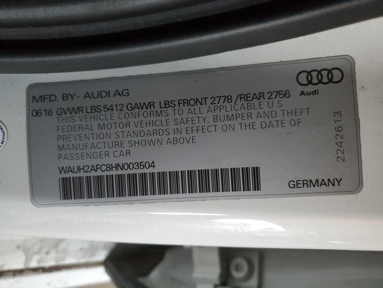 2017 Audi A6 - Image 12