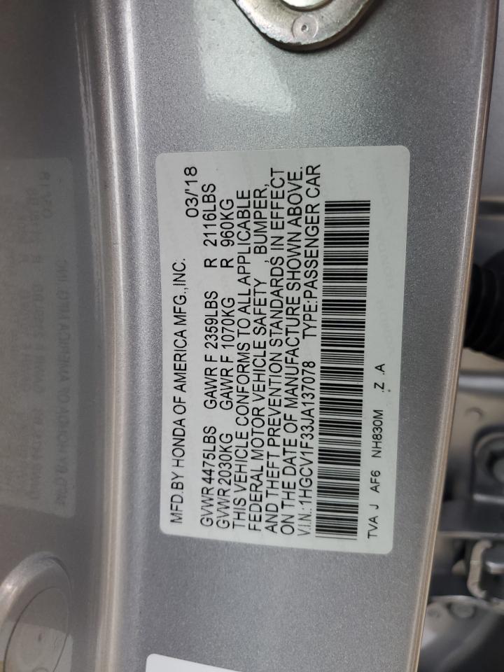 2018 Honda Accord - Image 12