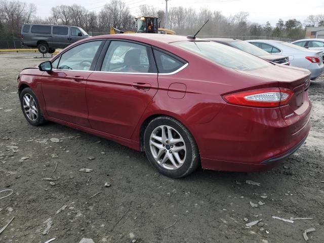  FORD FUSION 2016 Червоний