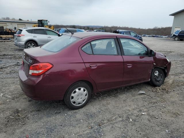  MITSUBISHI MIRAGE 2017 Бургунди