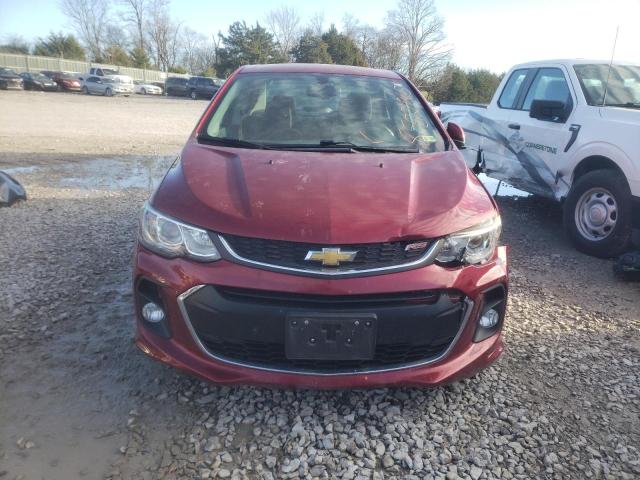  CHEVROLET SONIC 2017 Burgundy