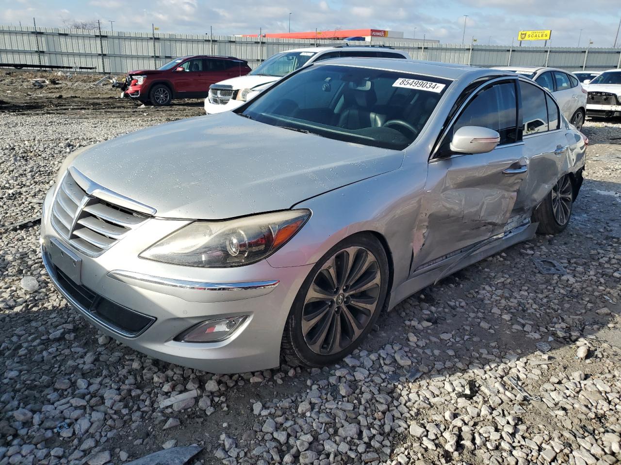 2012 Hyundai Genesis 5.0L de vânzare în Cahokia Heights, IL - Side