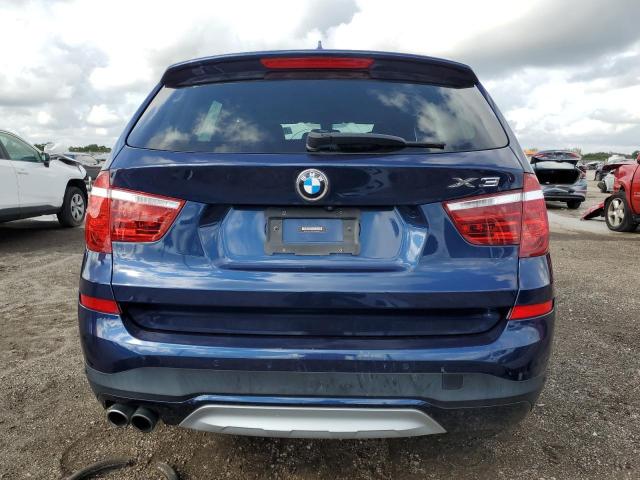  BMW X3 2016 Синий