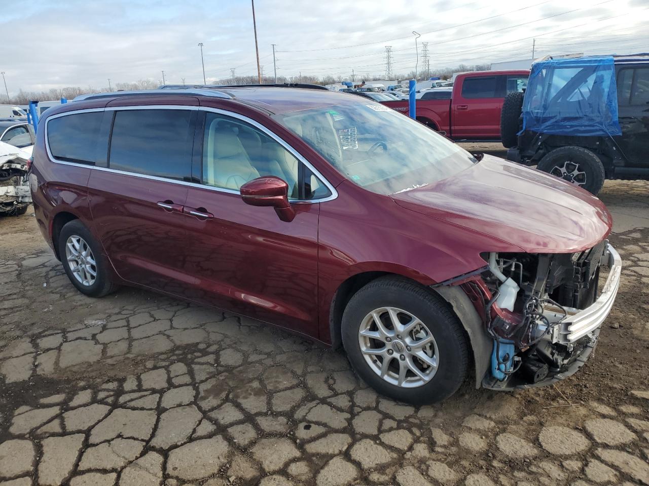 VIN 2C4RC1BG3MR576532 2021 CHRYSLER PACIFICA no.4