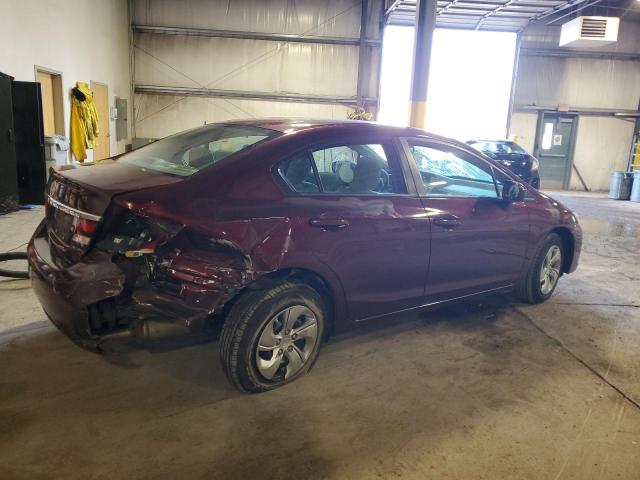  HONDA CIVIC 2015 Burgundy