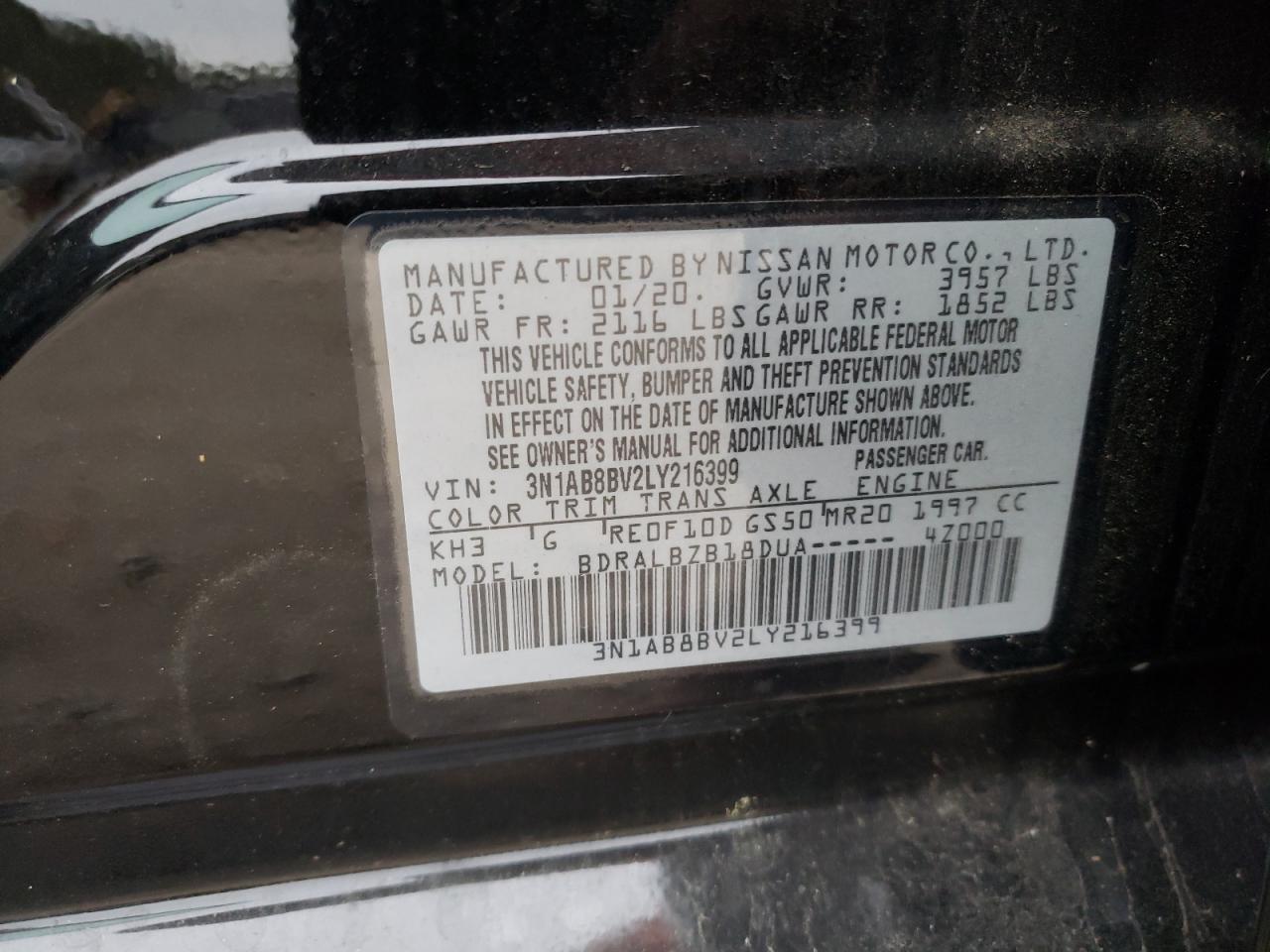 2020 Nissan Sentra - Image 12