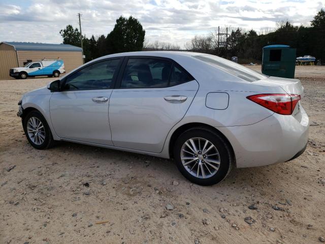  TOYOTA COROLLA 2015 Silver