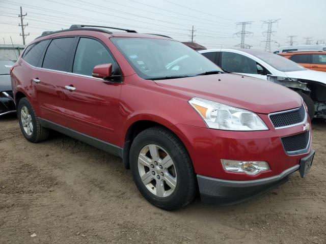  CHEVROLET TRAVERSE 2012 Czerwony