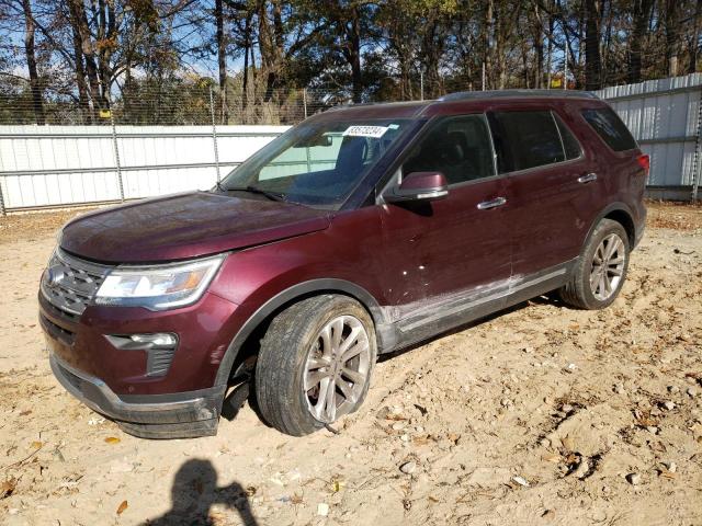  FORD EXPLORER 2019 Бургунді