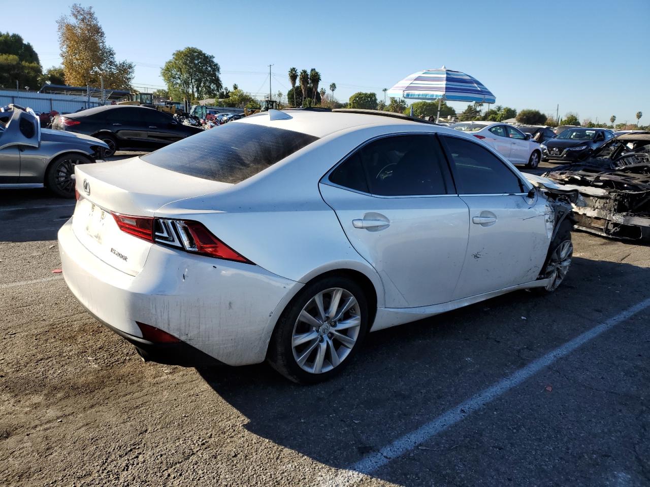 VIN JTHBA1D27G5011595 2016 LEXUS IS no.3