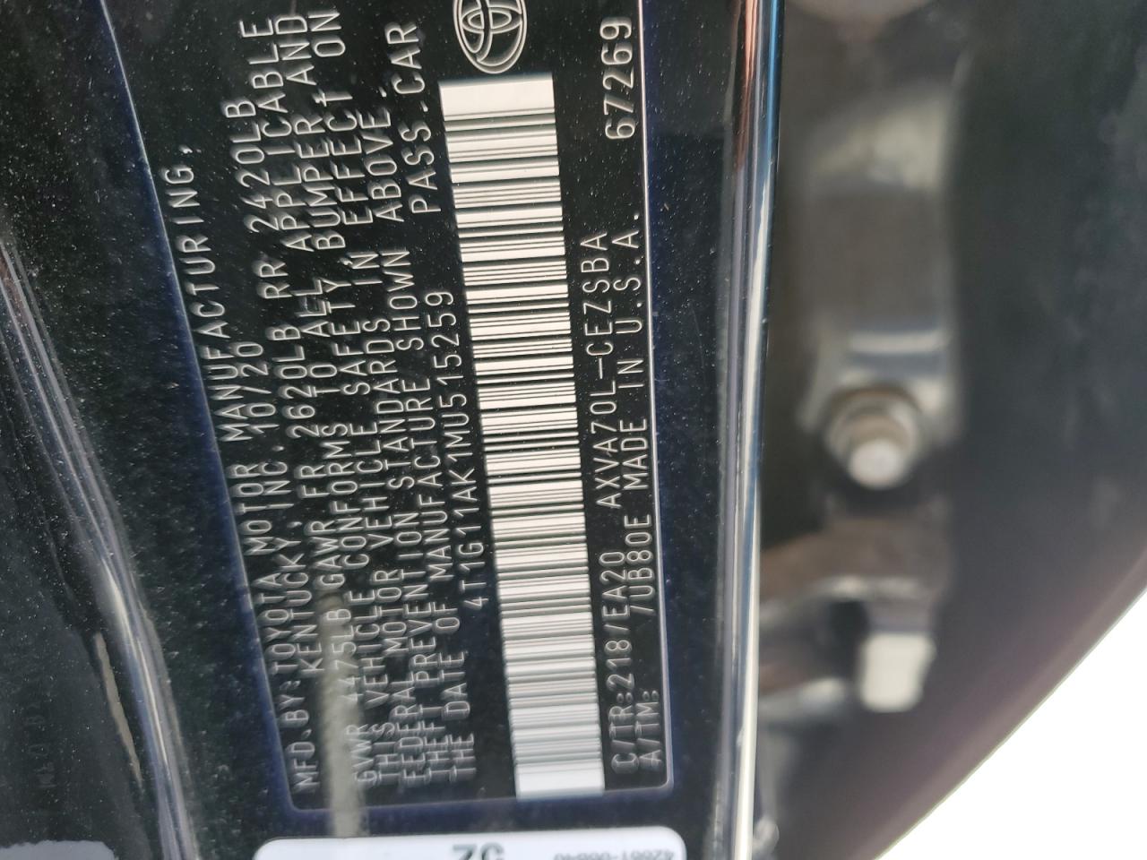 2021 Toyota Camry - Image 13