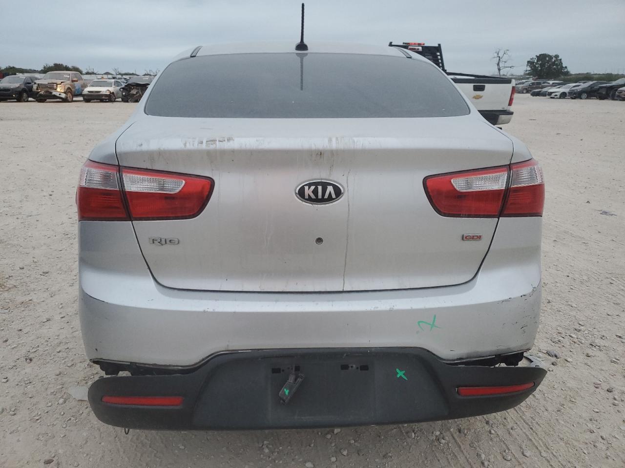 2014 Kia Rio Lx VIN: KNADM4A38E6413727 Lot: 82886264