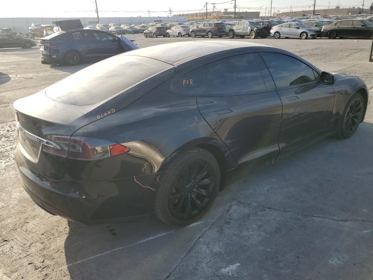 VIN 5YJSA1E10GF133141 2016 TESLA MODEL S no.3