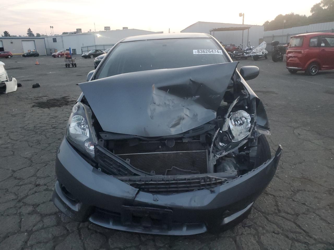 VIN JHMGE8H56DC052668 2013 HONDA FIT no.5