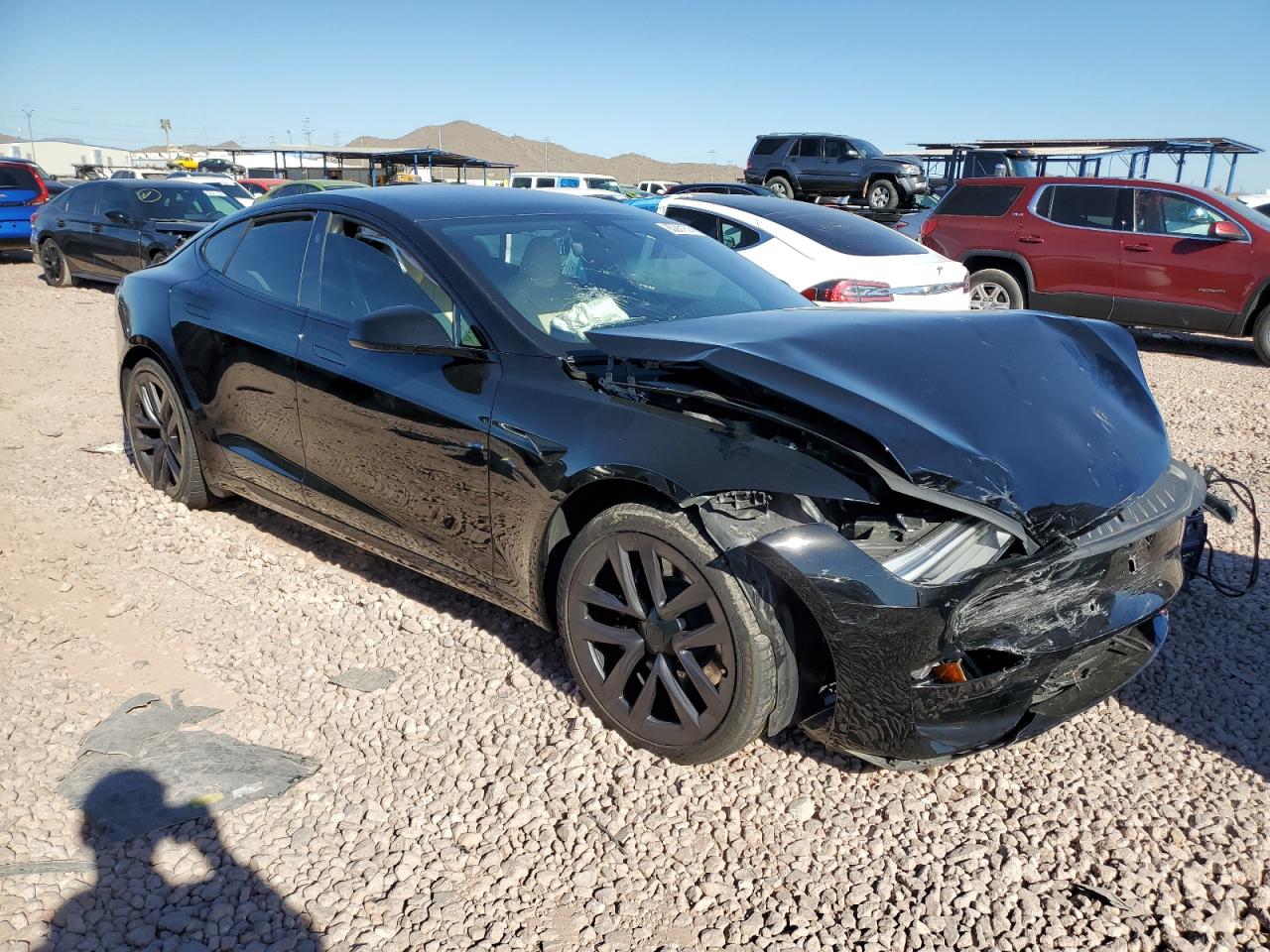 VIN 5YJSA1E65MF430784 2021 TESLA MODEL S no.4