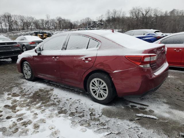  SUBARU IMPREZA 2018 Red