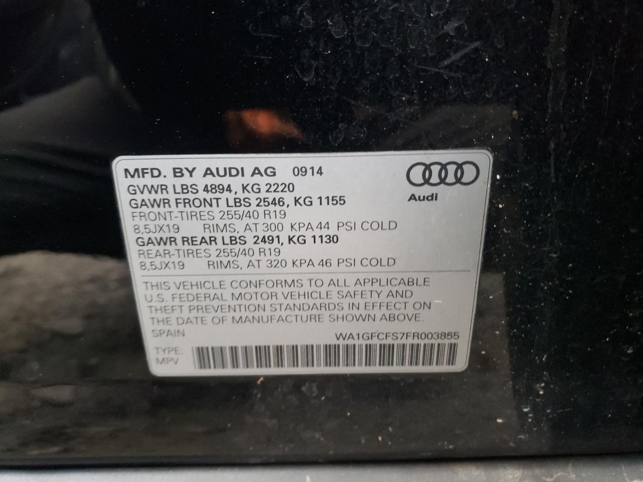 2015 Audi Q3 - Image 13