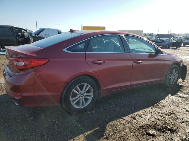  HYUNDAI SONATA 2016 Czerwony