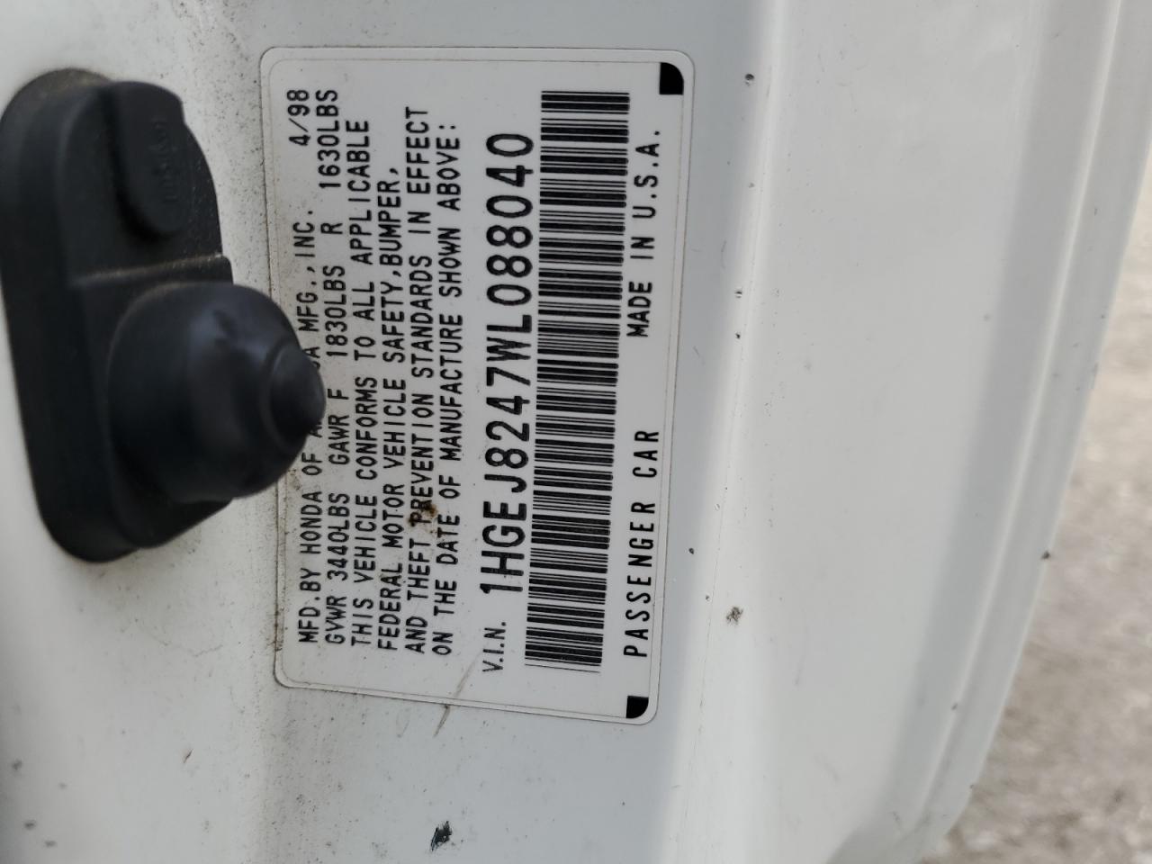 1998 Honda Civic - Image 12