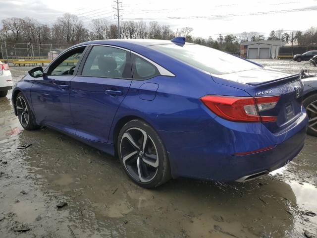  HONDA ACCORD 2019 Синий