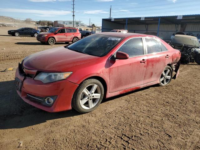  TOYOTA CAMRY 2014 Red