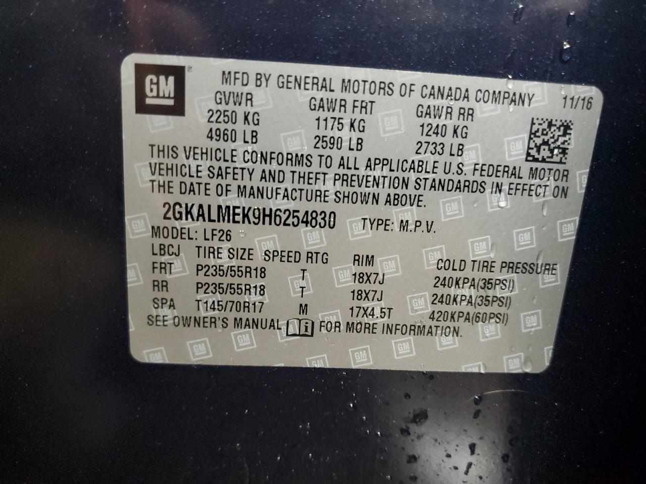 2017 GMC Terrain - Image 13