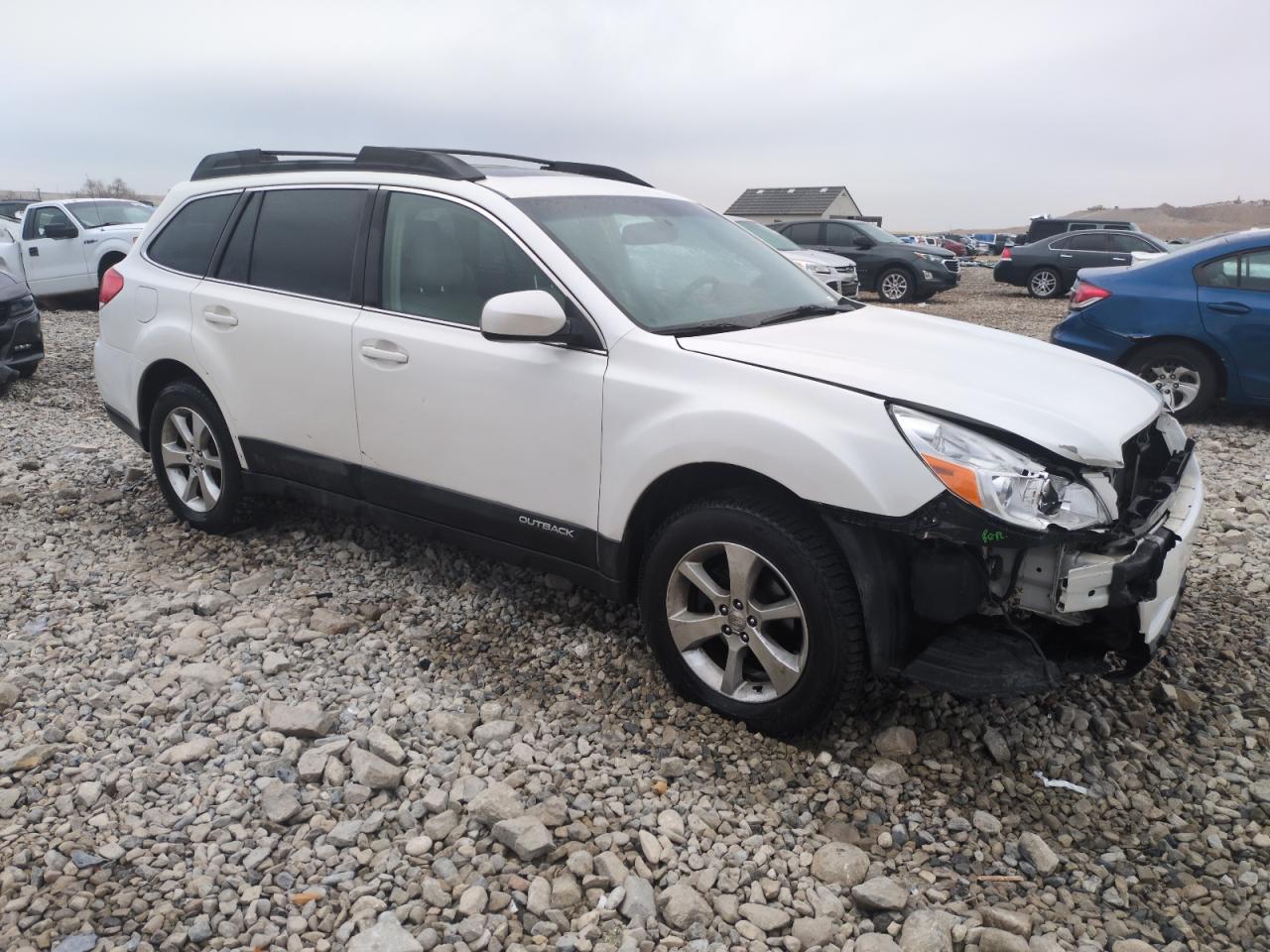 VIN 4S4BRBLC0E3301627 2014 SUBARU OUTBACK no.4