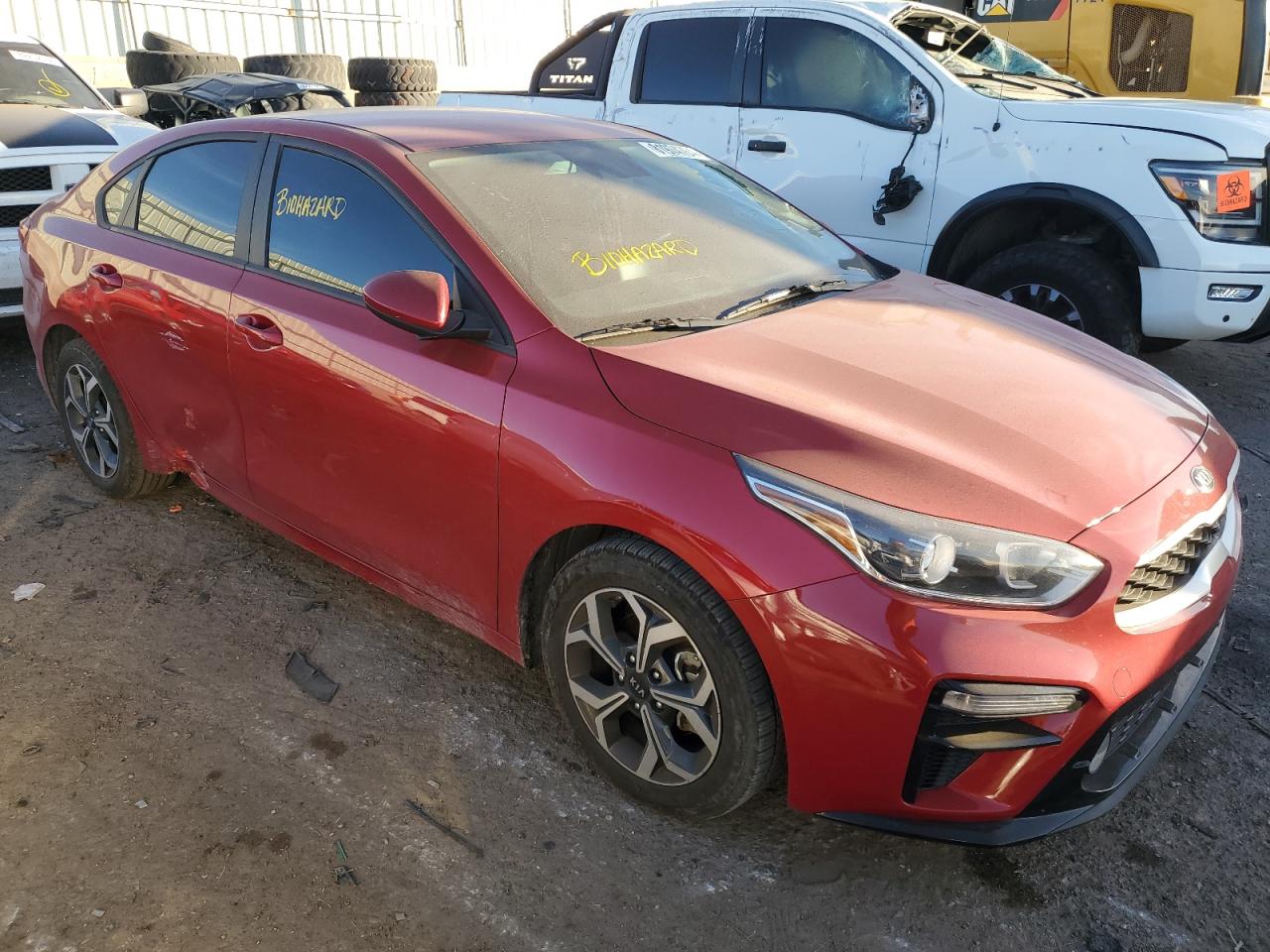 VIN 3KPF24AD3LE260790 2020 KIA FORTE no.4