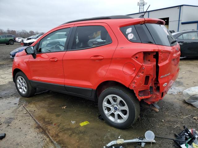  FORD ECOSPORT 2020 Red