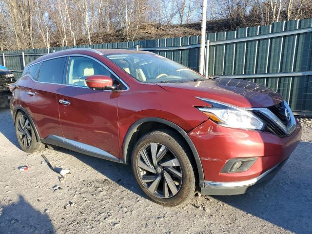  NISSAN MURANO 2016 Red