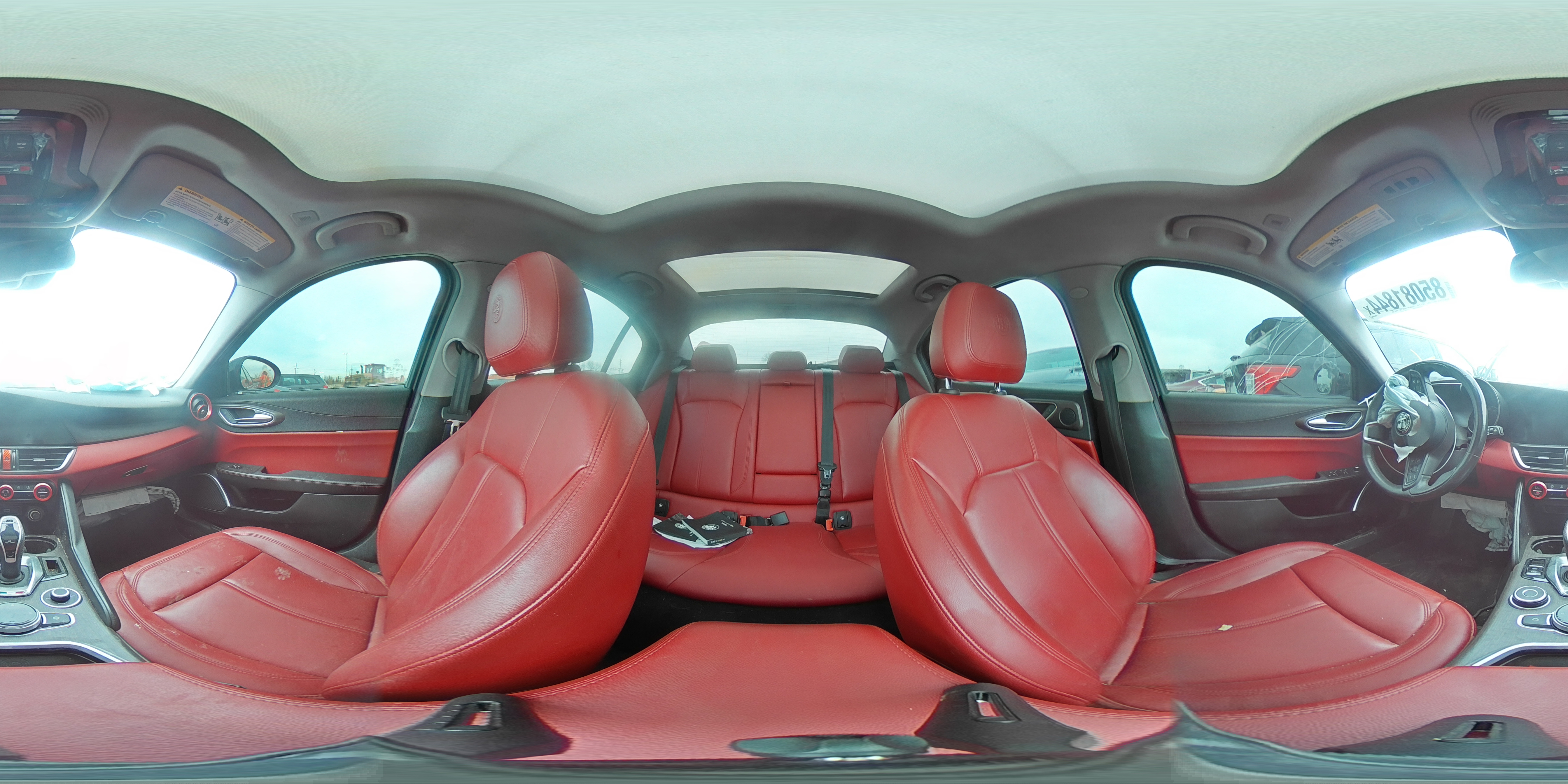 2021 Alfa Romeo Giulia Ti VIN: ZARFAMBNXM7644972 Lot: 85081844