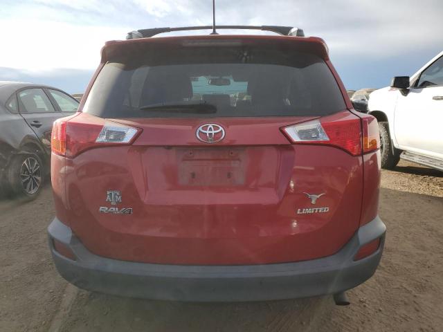  TOYOTA RAV4 2013 Красный