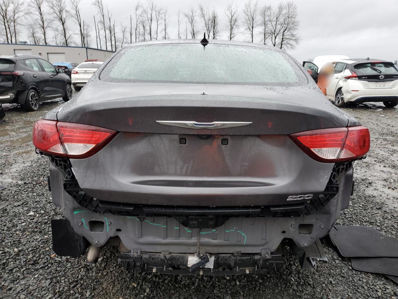 VIN 1C3CCCAB7FN655035 2015 CHRYSLER 200 no.6