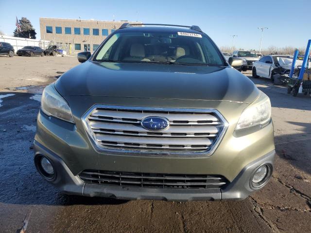  SUBARU OUTBACK 2015 Green