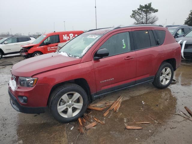 Parquets JEEP COMPASS 2016 Bordowy