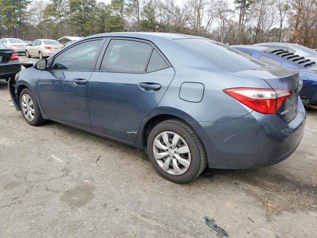  TOYOTA COROLLA 2015 Blue