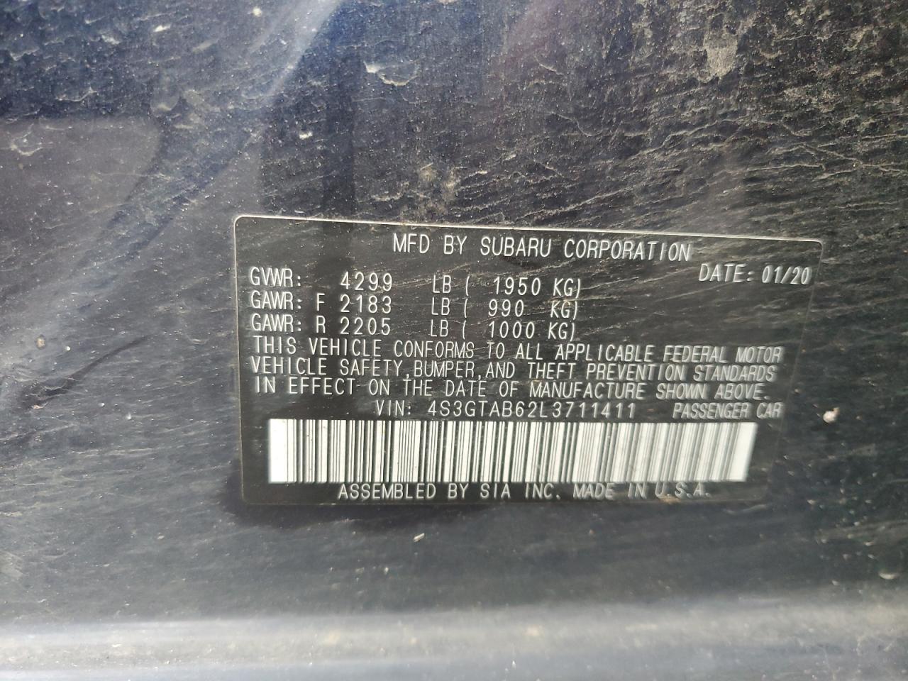 2020 Subaru Impreza - Image 12