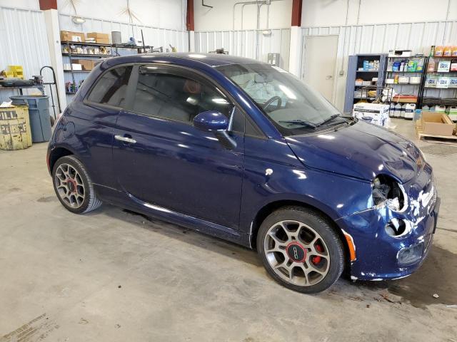  FIAT 500 2012 Синий