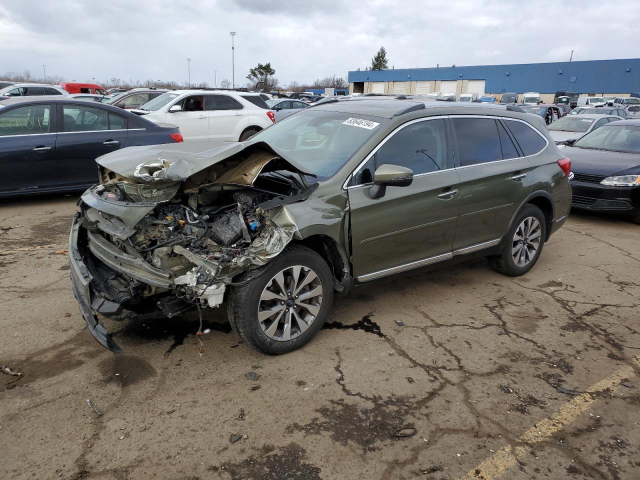 2019 Subaru Outback Touring na sprzedaż w Woodhaven, MI - Front End